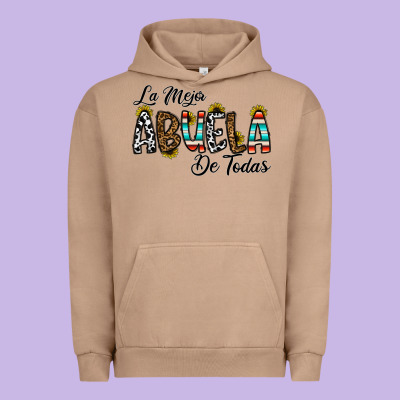La Mejor Abuela De Todas Urban Hoodie Designed By Cowhidedigitalart