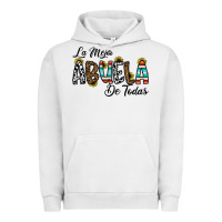 Pigment Lunar Rock la mejor abuela de todas Urban Hoodie - CowhideDigitalArt