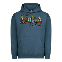 Pigment Midnight Navy la mejor abuela de todas Urban Hoodie - CowhideDigitalArt