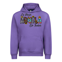 Tulip la mejor abuela de todas Urban Hoodie - CowhideDigitalArt