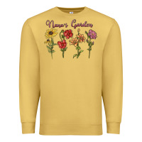 Antique Gold nana's garden Premium Sweatshirt - MaliasSmallBusiness