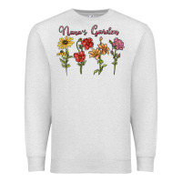 Oatmeal Heather nana's garden Premium Sweatshirt - MaliasSmallBusiness