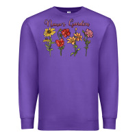 Purple nana's garden Premium Sweatshirt - MaliasSmallBusiness