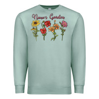 Seafoam nana's garden Premium Sweatshirt - MaliasSmallBusiness