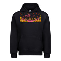 Black caffeine queen 16oz libbey cup Urban Hoodie - HRA Design Shop