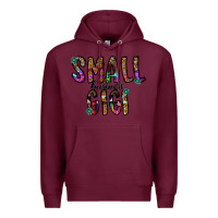 Burgundy small business gİgi Premium Hoodie - CowhideDigitalArt