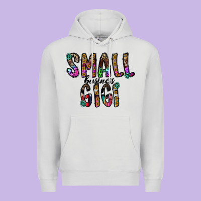 Small Business Gİgi Premium Hoodie Designed By Cowhidedigitalart