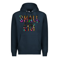 Navy small business gİgi Premium Hoodie - CowhideDigitalArt