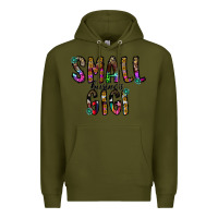 Army Green small business gİgi Premium Hoodie - CowhideDigitalArt