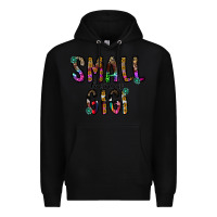 Black small business gİgi Premium Hoodie - CowhideDigitalArt