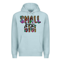 Blue Mist small business gİgi Premium Hoodie - CowhideDigitalArt