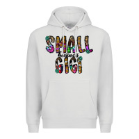Dove Grey small business gİgi Premium Hoodie - CowhideDigitalArt