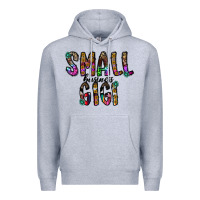 Heather Grey small business gİgi Premium Hoodie - CowhideDigitalArt