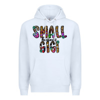 White small business gİgi Premium Hoodie - CowhideDigitalArt