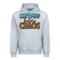 Heather Grey caffeine before chaos Urban Hoodie - HRA Design Shop