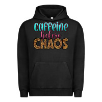 Pigment Black caffeine before chaos Urban Hoodie - HRA Design Shop