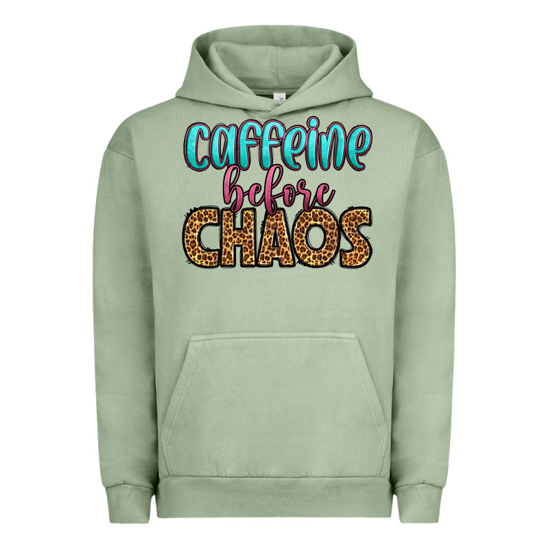 Caffeine Before Chaos Urban Hoodie by HRA Design Shop | Teevron