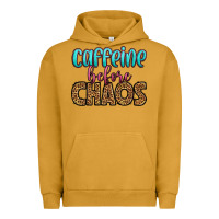 Pigment Peanut Butter caffeine before chaos Urban Hoodie - HRA Design Shop