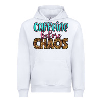 White caffeine before chaos Urban Hoodie - HRA Design Shop