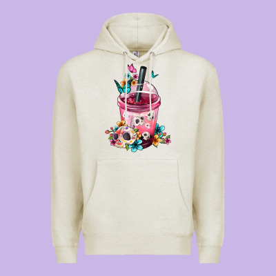 Mexican Day Of The Dead Skulls Coffee Cup Premium Hoodie Designed By Fadigitalartstudio