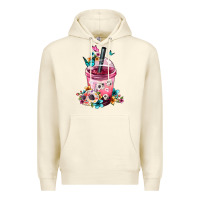 Sandshell mexican day of the dead skulls coffee cup Premium Hoodie - FaDigitalArtStudio