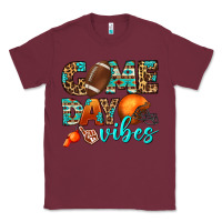 Burgundy game day vibes Classic Tee - BundleAndBundleShop
