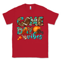 Red game day vibes Classic Tee - BundleAndBundleShop