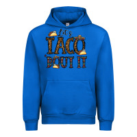 Cobalt let's taco bout it Urban Hoodie - CowhideDigitalArt
