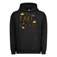 Pigment Black let's taco bout it Urban Hoodie - CowhideDigitalArt