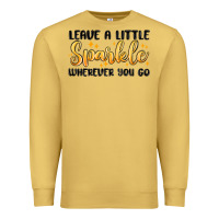 Antique Gold leave a little sparkle wherever you go Premium Sweatshirt - MaliasSmallBusiness