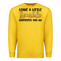Lemon leave a little sparkle wherever you go Premium Sweatshirt - MaliasSmallBusiness