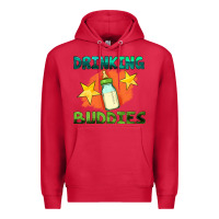 Cardinal drinking buddies with baby bottle Premium Hoodie - HRA Design Shop