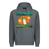 Rock drinking buddies with baby bottle Premium Hoodie - HRA Design Shop