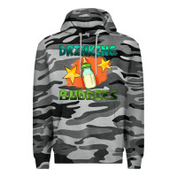 Slate Camo drinking buddies with baby bottle Premium Hoodie - HRA Design Shop