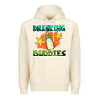 Tofu drinking buddies with baby bottle Premium Hoodie - HRA Design Shop