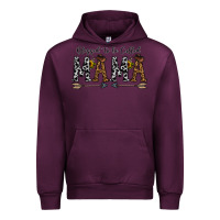 Mauve Wine mama to be called mama Urban Hoodie - CowhideDigitalArt