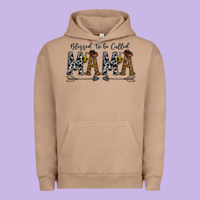 Mama To Be Called Mama Urban Hoodie Designed By Cowhidedigitalart