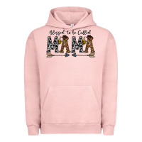 Pigment Salmon mama to be called mama Urban Hoodie - CowhideDigitalArt
