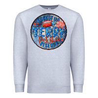 Heather Grey back it up terry put it in reserve Premium Sweatshirt - MaliasSmallBusiness