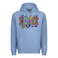 Colony Blue nurse halloween Premium Hoodie - RacoonDesign