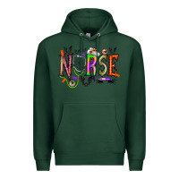 Sports Green nurse halloween Premium Hoodie - RacoonDesign