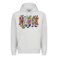 Dove Grey nurse halloween Premium Hoodie - RacoonDesign
