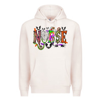Pale Pink nurse halloween Premium Hoodie - RacoonDesign