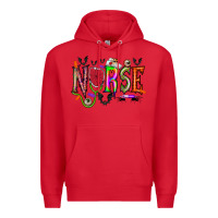Red nurse halloween Premium Hoodie - RacoonDesign