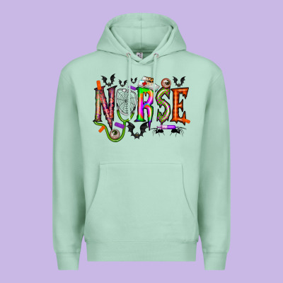 Nurse Halloween Premium Hoodie Designed By Racoondesign