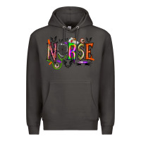 Smoke nurse halloween Premium Hoodie - RacoonDesign