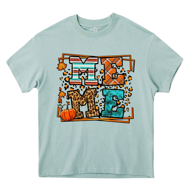 Fall Autumn Leopard Meme Heavy Core Tee by LillyAllenDesigns | Teevron
