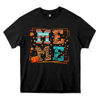 Black Fall Autumn Leopard Meme Heavy Core Tee - LillyAllenDesigns