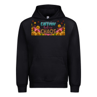 Black caffeine before chaos 16oz libbey cup Urban Hoodie - HRA Design Shop