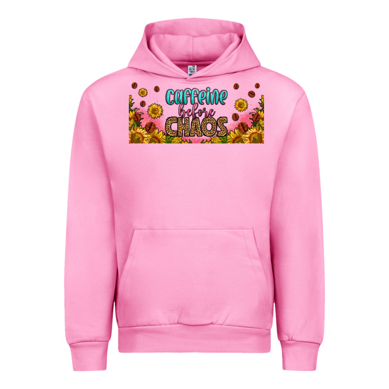 Caffeine Before Chaos 16oz Libbey Cup Urban Hoodie by HRA Design Shop | Teevron